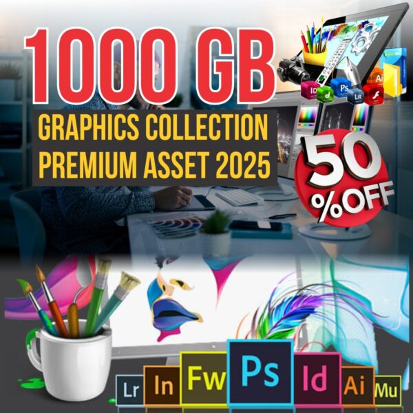 1000 GB Graphics Collection Premium Asset 2025